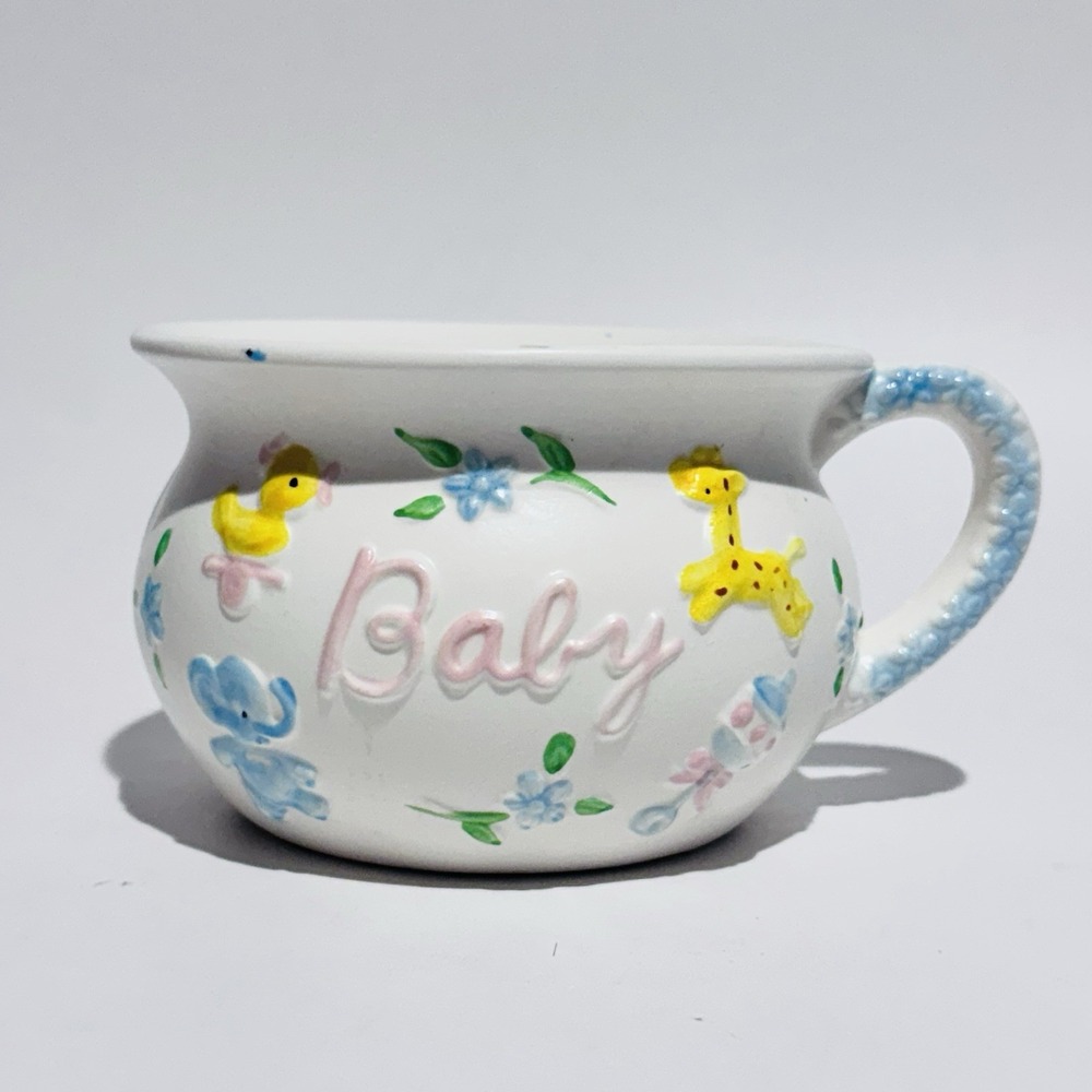 Vintage Napco Japan Baby Nursery Mug Cup‎ Decor Planter c-7131